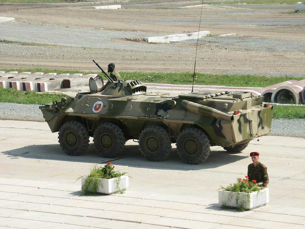 БТР-70 модернизированный до БТР-80