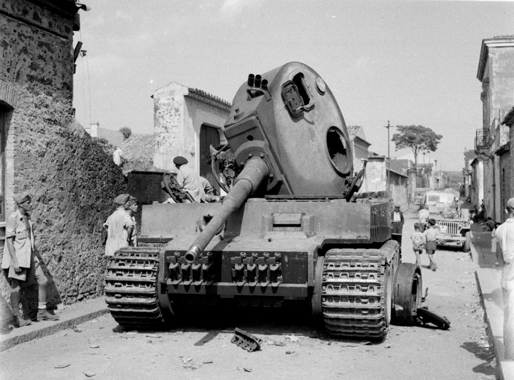 Немецкие танки на Сицилии доставили англичанам хлопот, но повлиять на ход событий не могли