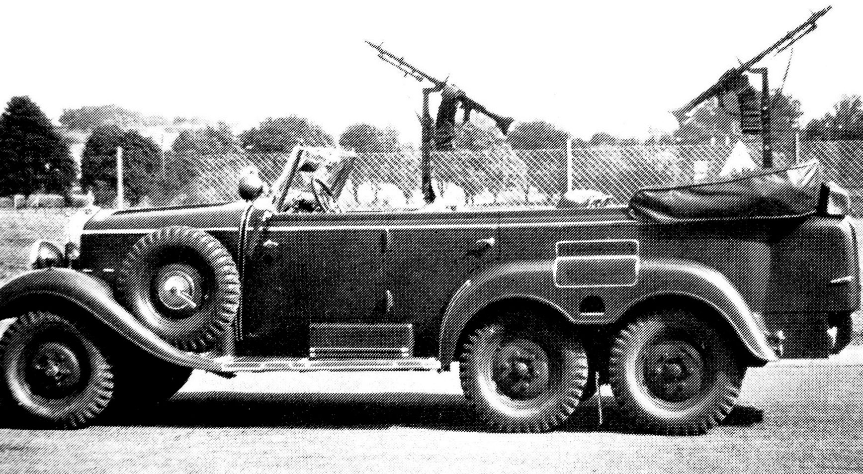 mercedes-benz w31 в военно-полевой расцветке