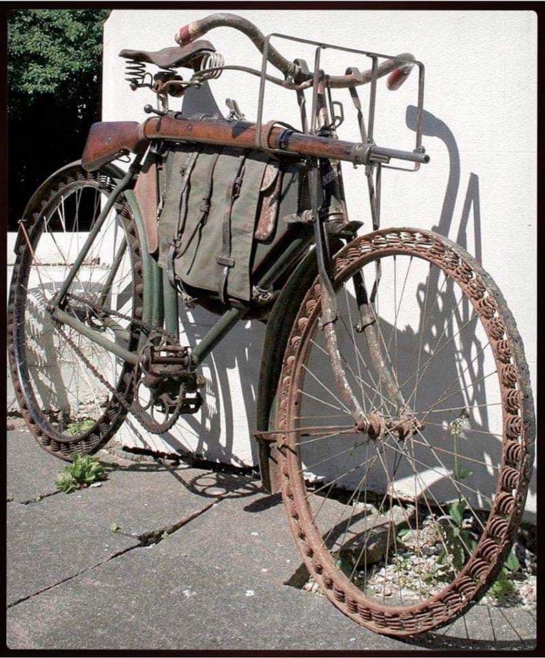 Немецкий армейский велосипед образца 1905 года. 