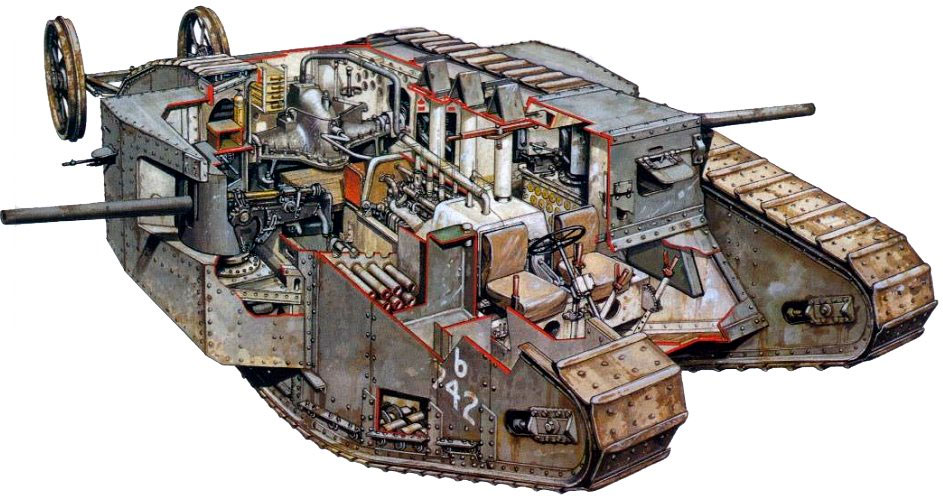 Тяжелый танк Mk I (Великобритания)