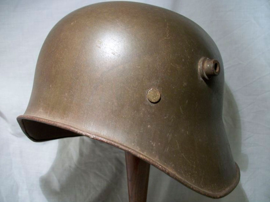 Стальхельм М1918 с укороченным козырьком