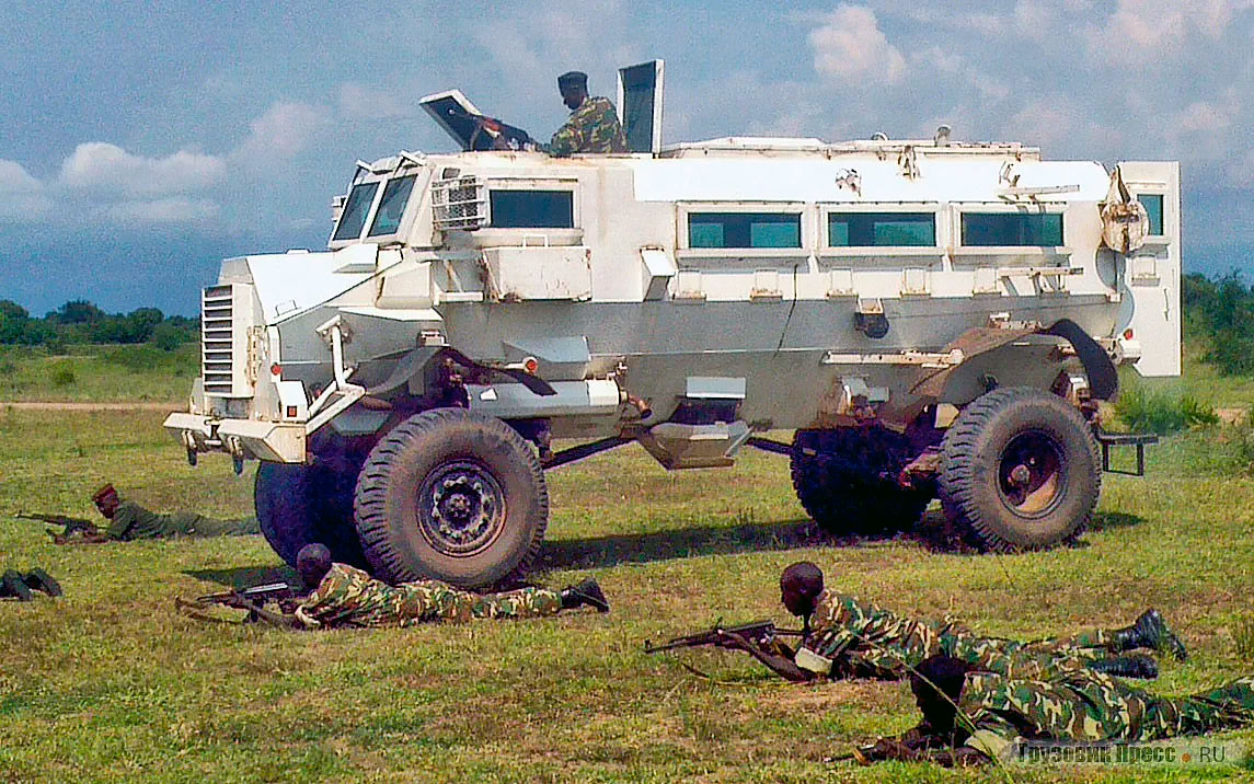 Бронеавтомобиль Casspir MRAP из ЮАР