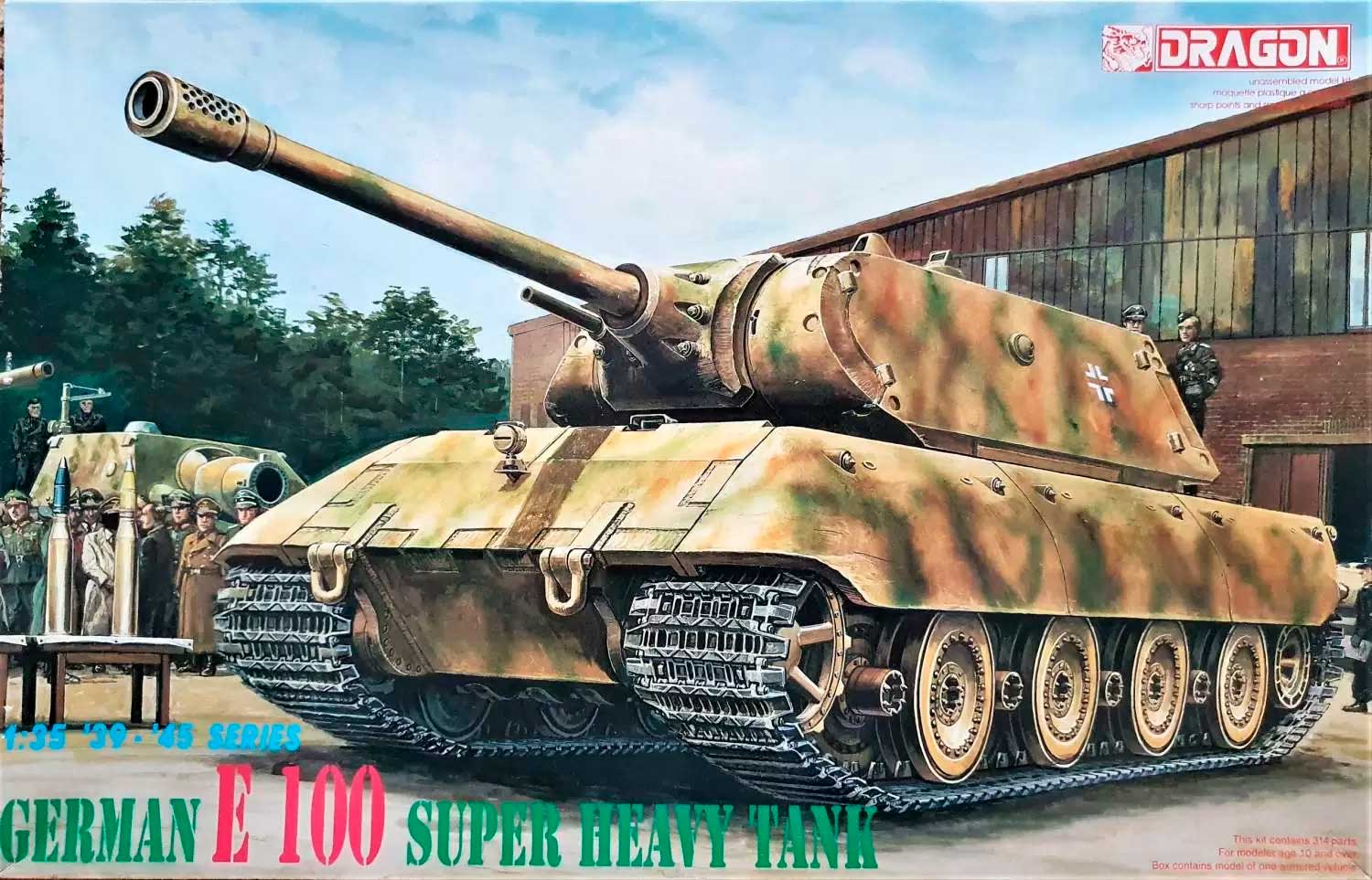 Сверхтяжелый танк Е-100 аналогов производимых серийно не имел. Построенный в нескольких экземплярах «Маус», не в счет