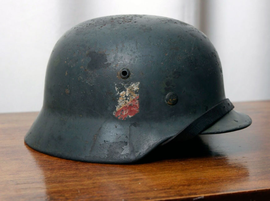 Немецкая каска М1935 - при внешнем сходстве, все же совсем другой «стальхельм»
