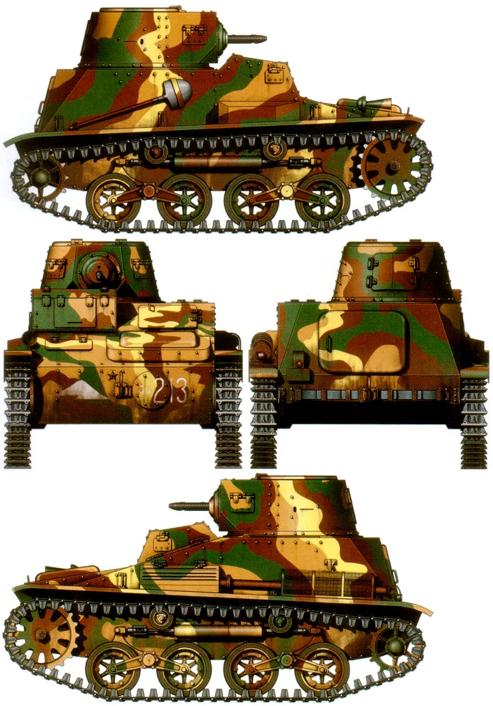 Малый танк (танкетка) «Type 94» (Япония)