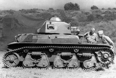 Легкий пехотный танк Renault R35 (Франция)