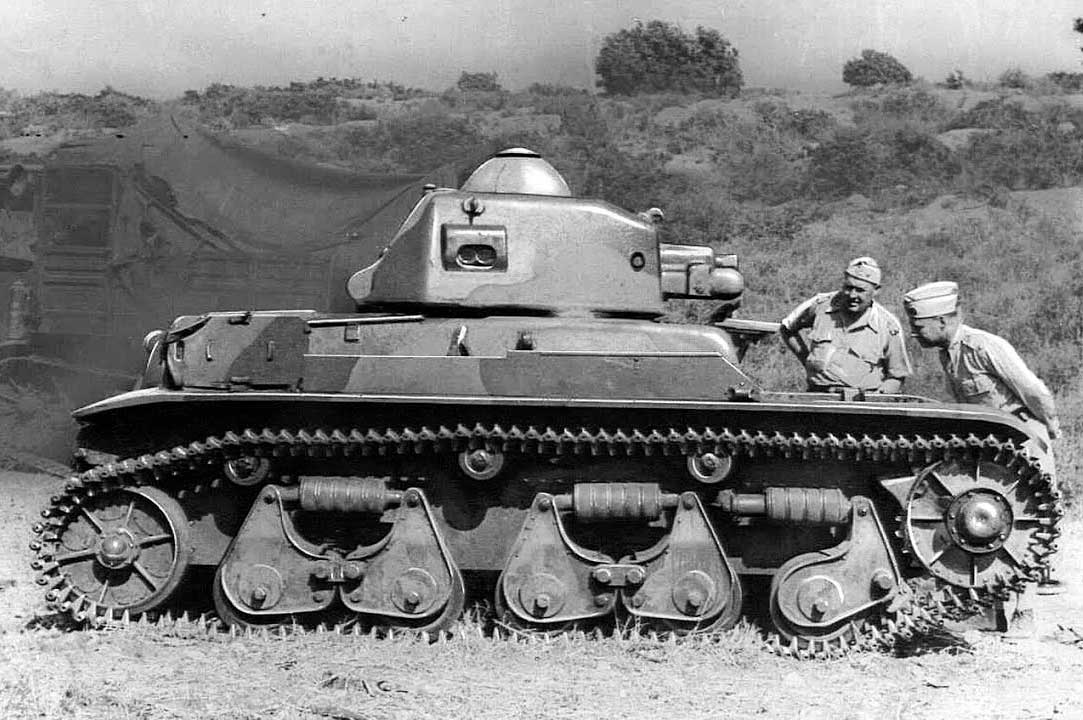 Легкий пехотный танк Renault R35 (Франция)